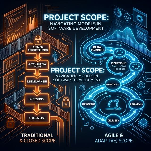 Escopo Aberto vs. Escopo Fechado: Qual o Melhor Modelo para seu Projeto?