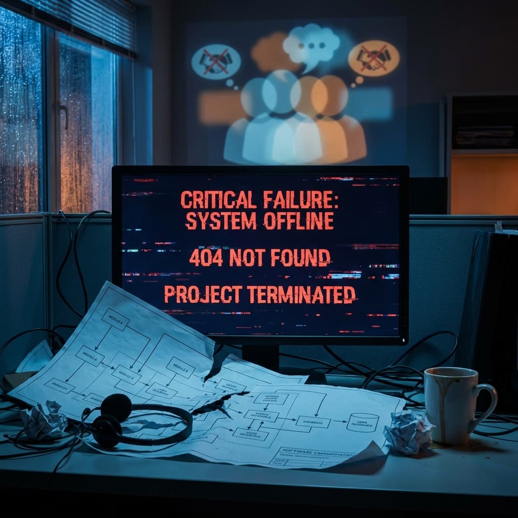 6 Motivos Pelos Quais Projetos de Desenvolvimento de Software Falham